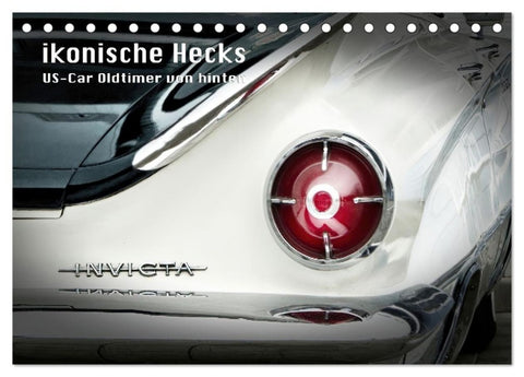 Ikonische Hecks (Tischkalender 2027 DIN A5 quer), CALVENDO Monatskalender