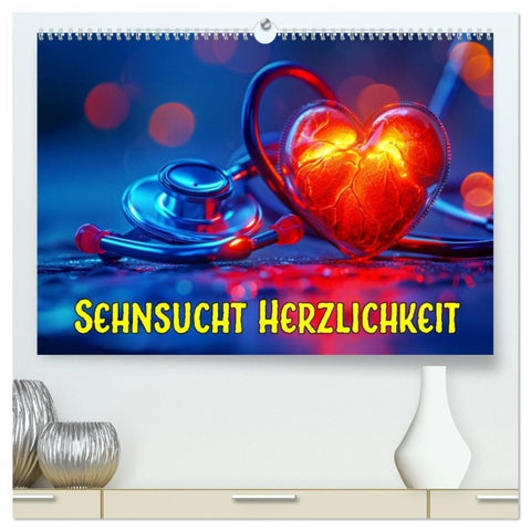 Sehnsucht Herzlichkeit (hochwertiger Premium Wandkalender 2027 DIN A2 quer), Kunstdruck in Hochglanz