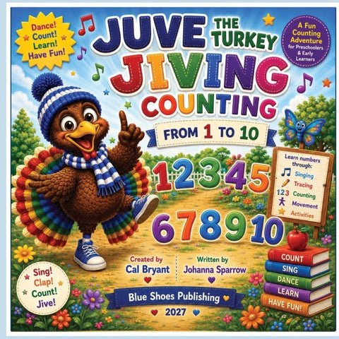 Juve the Turkey Jiving Counting From 1 to 10