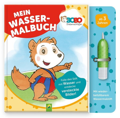 Bobo Siebenschläfer Mein Wassermalbuch