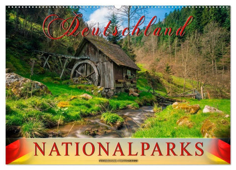 Deutschland - Nationalparks (Wandkalender 2027 DIN A2 quer), CALVENDO Monatskalender
