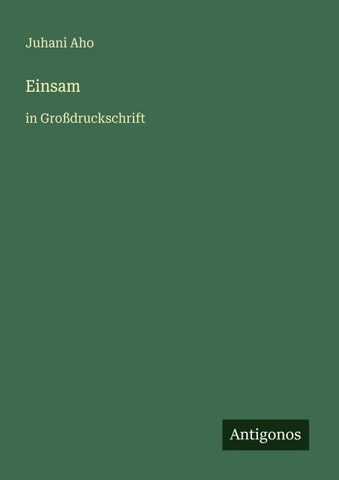 Einsam