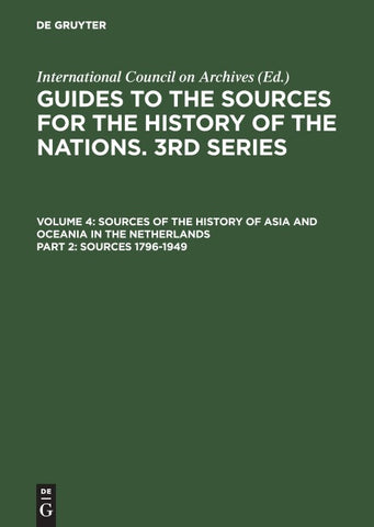 Sources 1796-1949
