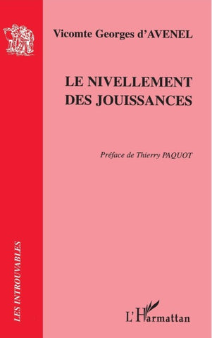 Le nivellement des jouissances