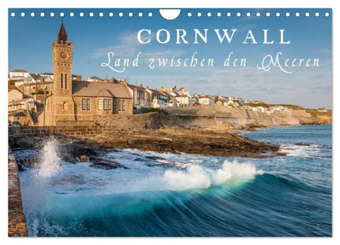 Cornwall - Land zwischen den Meeren (Wandkalender 2027 DIN A4 quer), CALVENDO Monatskalender