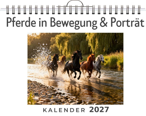 Pferde in Bewegung & Porträt
