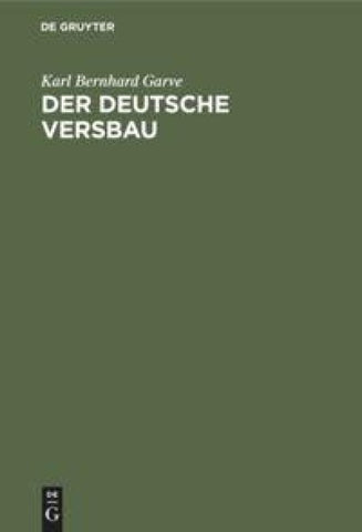 Der deutsche Versbau