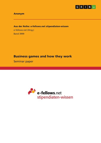 Business games and how they work
