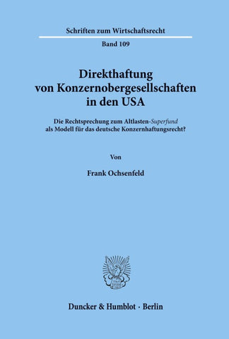Direkthaftung von Konzernobergesellschaften in den USA.