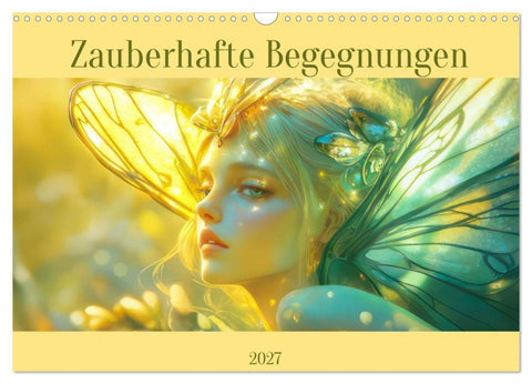Zauberhafte Begegnungen (Wandkalender 2027 DIN A3 quer), CALVENDO Monatskalender
