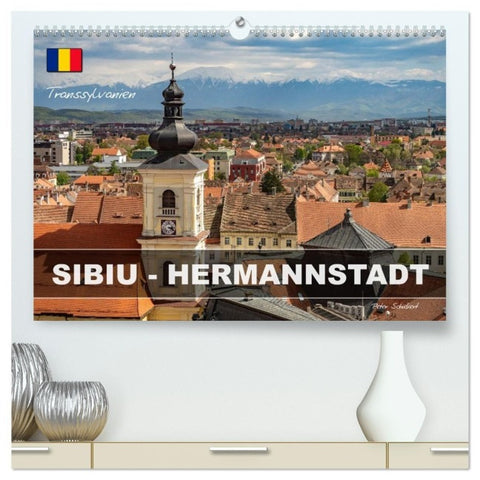 Transsylvanien - Herrmannstadt - Sibiu (hochwertiger Premium Wandkalender 2027 DIN A2 quer), Kunstdruck in Hochglanz