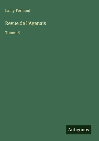 Revue de l'Agenais
