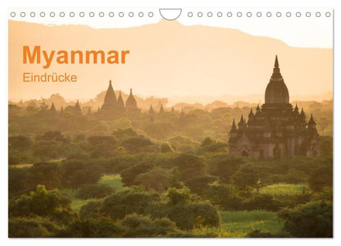 Myanmar - Eindrücke (Wandkalender 2027 DIN A4 quer), CALVENDO Monatskalender