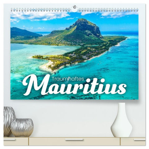 Traumhaftes Mauritius (hochwertiger Premium Wandkalender 2026 DIN A2 quer), Kunstdruck in Hochglanz