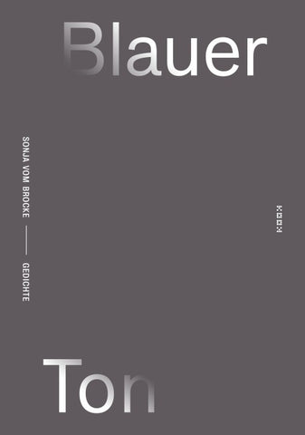 Blauer Ton