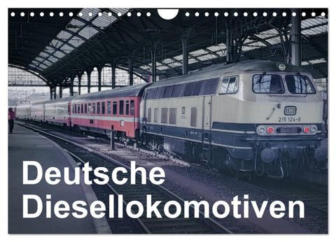 Deutsche Diesellokomotiven (Wandkalender 2026 DIN A4 quer), CALVENDO Monatskalender