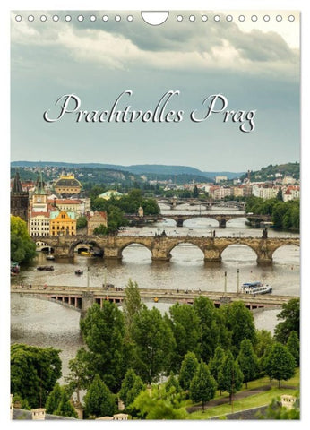 Prachtvolles Prag (Wandkalender 2027 DIN A4 hoch), CALVENDO Monatskalender