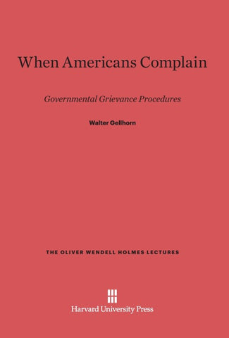 When Americans Complain