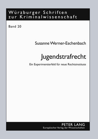 Jugendstrafrecht
