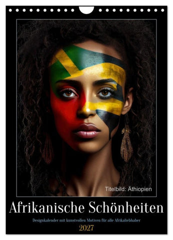 Afrikanische Schönheiten (Wandkalender 2027 DIN A4 hoch), CALVENDO Monatskalender