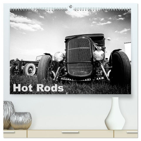 Hot Rods (hochwertiger Premium Wandkalender 2026 DIN A2 quer), Kunstdruck in Hochglanz