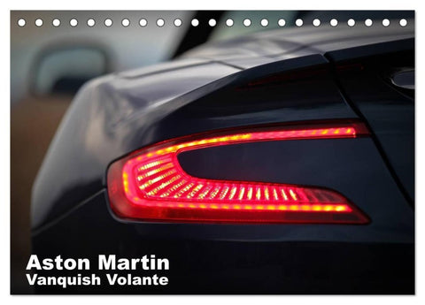 Aston Martin Vanquish Volante (Tischkalender 2027 DIN A5 quer), CALVENDO Monatskalender