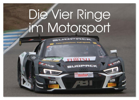 Die Vier Ringe im Motorsport (Wandkalender 2026 DIN A2 quer), CALVENDO Monatskalender