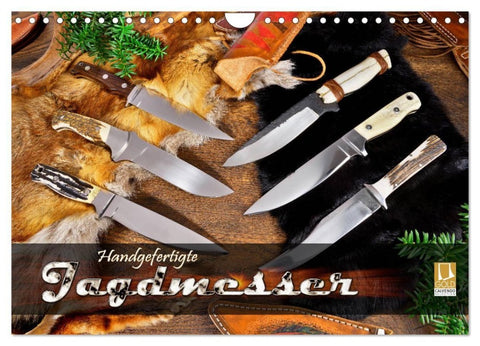 Handgefertigte Jagdmesser (Wandkalender 2027 DIN A4 quer), CALVENDO Monatskalender