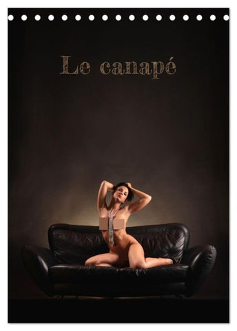 Le canapé (Calendrier de bureau 2027 DIN A5 horizontal), CALVENDO calendrier mensuel