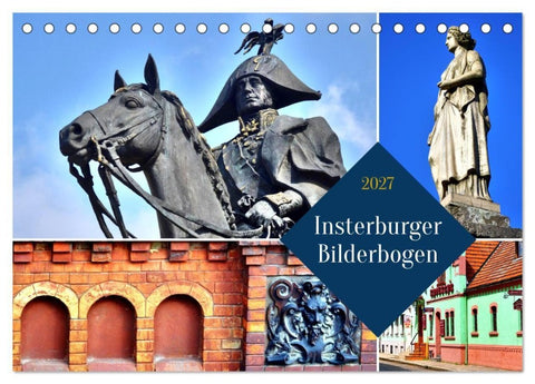Insterburger Bilderbogen (Tischkalender 2027 DIN A5 quer), CALVENDO Monatskalender