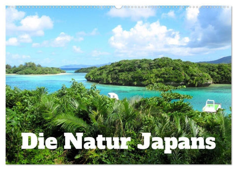 Die Natur Japans (Wandkalender 2027 DIN A2 quer), CALVENDO Monatskalender