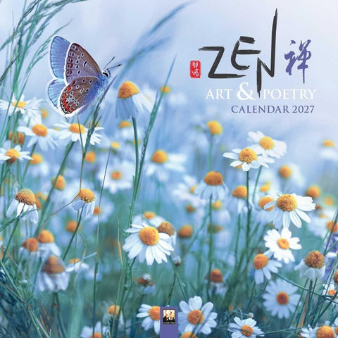 Zen Art & Poetry - Zen Kunst und Poesie 2027 – Original Flame Tree Publishing-Kalender [Kalender]