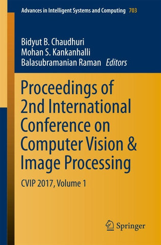 Proceedings of 2nd International Conference on Computer Vision & Image Processing