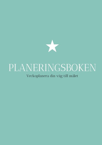 Planeringsboken