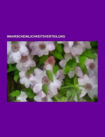 Wahrscheinlichkeitsverteilung