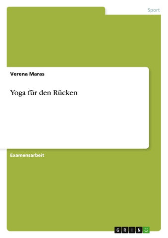 Yoga für den Rücken