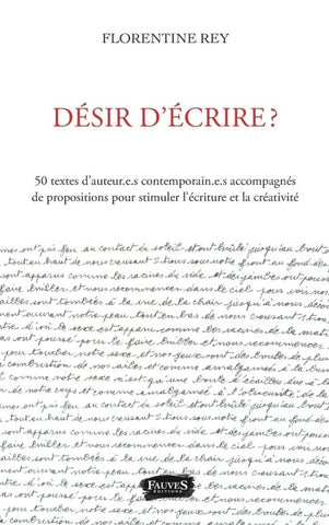 Désir d'écrire ?
