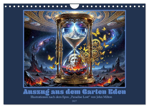 Auszug aus dem Garten Eden (Wandkalender 2027 DIN A4 quer), CALVENDO Monatskalender