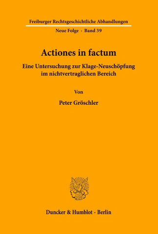 Actiones in factum.