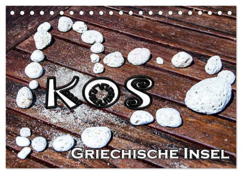 Griechische Insel Kos (Tischkalender 2027 DIN A5 quer), CALVENDO Monatskalender