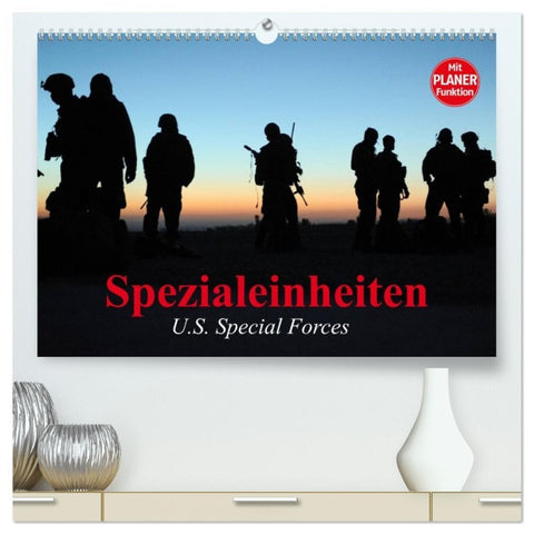 Spezialeinheiten ¿ U.S. Special Forces (hochwertiger Premium Wandkalender 2026 DIN A2 quer), Kunstdruck in Hochglanz