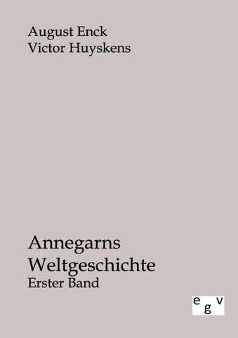 Annegarns Weltgeschichte