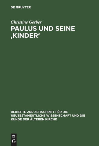 Paulus und seine ‚Kinder'