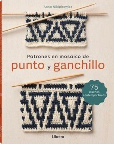Patrones en mosaico de punto y ganchillo