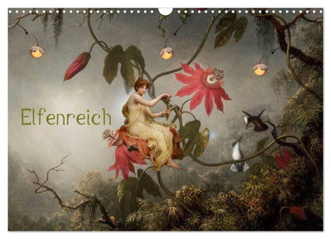 Elfenreich (Wandkalender 2027 DIN A3 quer), CALVENDO Monatskalender