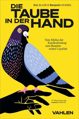 Die Taube in der Hand