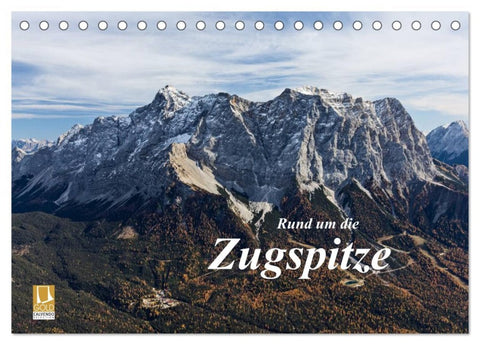 Rund um die Zugspitze (Tischkalender 2026 DIN A5 quer), CALVENDO Monatskalender