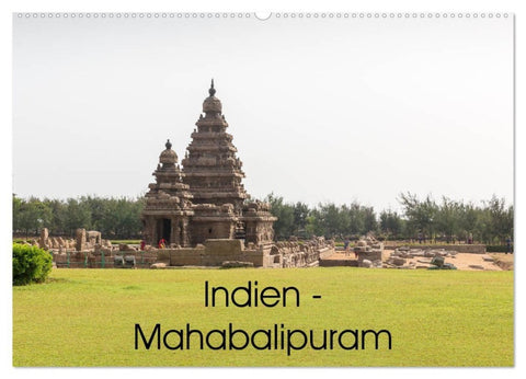 Indien - Mahabalipuram (Wandkalender 2027 DIN A2 quer), CALVENDO Monatskalender