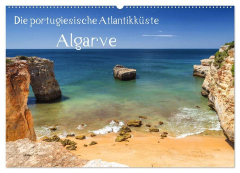 Die portugiesische Atlantikküste - Algarve (Wandkalender 2027 DIN A2 quer), CALVENDO Monatskalender