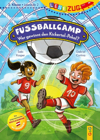LESEZUG/2. Klasse – Lesestufe 2: Fußballcamp – Wer gewinnt den Kickertal-Pokal?